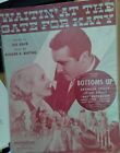 Sheet Music Waitin' At The Gate For Katy 1934 Fox Film Bottoms Up Spencer Tracy