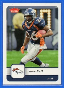 2006 Fleer Football Card #29 Tatum Bell - Picture 1 of 2