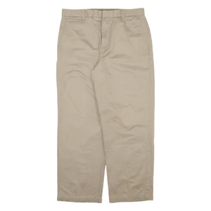 DOCKERS Pantalón Chino Hombre Beige Relajado Recto W34 L29 - Imagen 1 de 6