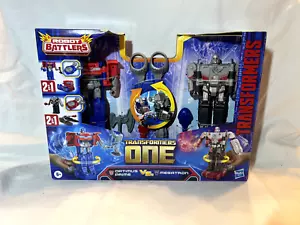 Transformers One Robot Battlers 2Pack Optimus Prime vs. Megatron Action Figures - Picture 1 of 8