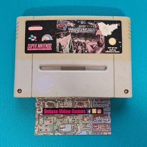 SUPER NINTENDO SNES : WWF SUPER WRESTLEMANIA - Picture 1 of 2
