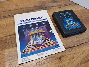 Video Pinball W/ Manual (Atari 2600) Tested & Working NICE CX2648 - Picture 1 of 2