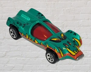 Vtg 1983 Hot Wheels Street Eaters Green Monster Diecast Car Hammer Head - Picture 1 of 8