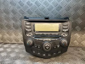 HONDA ACCORD 2005 2.0L PETROL RADIO 6CD CHANGER HEATER CONTROL UNIT 39050-SEF - Picture 1 of 2