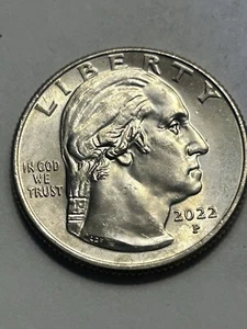 2022 P Anna May Wong Quarter With Error Above Eyebrow (#65) - Picture 1 of 7