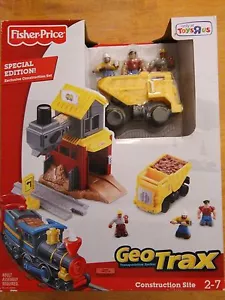 NEW Fisher-Price GeoTrax Construction Site TRU Limited Edition MINT NRFB HTF - Picture 1 of 3