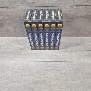 Blank VHS TAPES NEW SEALED X 6 - Picture 1 of 3