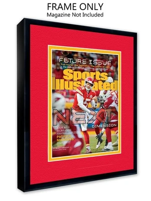 Marco de revista Sports Illustrated con alfombrilla doble colores cheifs de Kansas City Foto 1 de 4