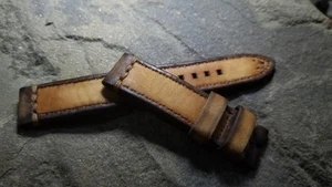 20mm for U-boat Classico 45mm, handmade watch strap genuine leather - Picture 1 of 9