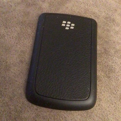 Genuine Original Blackberry Bold 9700 / 9780 Back Battery Cover Case - Black - Image 1 of 3