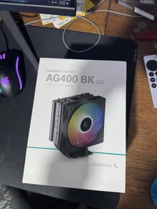 Deepcool Gammaxx AG400 BK 120mm CPU Cooler Brand New - Picture 1 of 5