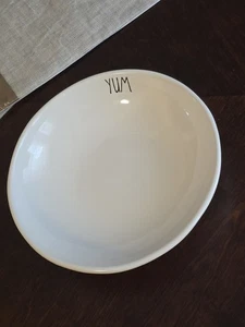 Rae Dunn YUM Pasta Bowl Size 8.5 " - Picture 1 of 7