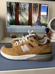 Andrew Reynolds x New Balance Numeric 933 Camel Dark Brown - Picture 1 of 6