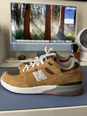 Andrew Reynolds x New Balance Numeric 933 Camel Dark Brown - Image 1 of 4