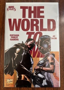 MARVEL KNIGHTS - THE WORLD TO COME 2 - Sacerdote Quesada - Pantera Nera - 2025 - Foto 1 di 1