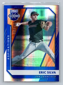 2021 Panini Elite Extra Edition #40 Eric Silva Aspirations Blue #/249 - Picture 1 of 2
