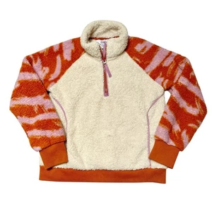 Athleta Girl 1/4 Zip So Snug Sherpa Fleece Size 7 - Picture 1 of 7