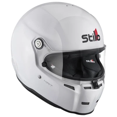 Stilo AA0714AH2U63 ST5 KRT20 Karting Helmet - Adult 2X-Large (63CM) - White - - Image 1 of 4