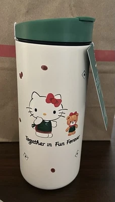 NWT Starbucks x Hello Kitty Stainless Steel Tumbler 12 oz IN HAND - Image 1 of 4