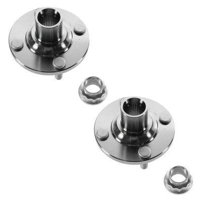 For Toyota Prius C 12-19 TRQ BHA53006 Front Driver & Passenger Side Wheel Hubs - Image 1 of 4