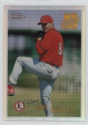 1996 Topps Chrome Future Stars Refractor Alan Benes #78 Foto 1 de 2