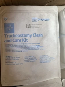 30 Stück MEDLINE TRACHEOSTOMIE REINIGEN UND PFLEGEN TRAY KIT - DYND40582 - Bild 1 von 3