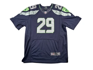 Nike On Field Seattle Seahawks Earl Thomas Jersey 29 Mens 48 Blue Legion of Boom - Picture 1 of 11