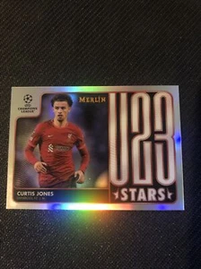 2021-22 Merlin Chrome UEFA U23 Stars #U23-13 Curtis Jones - Liverpool FC - Picture 1 of 2