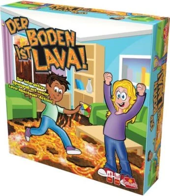 Bewegungsspiel Actionspiel Der Boden ist Lava  - Bild 1 von 3
