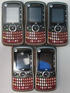 Lote de 5 teléfonos con teclado Motorolla/Nextel i465 sin probar para piezas o reparación - Imagen 1 de 4