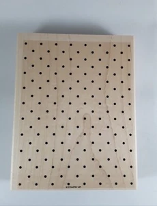 Stampin' Up! Polka Dot Rubber Stamp - Picture 1 of 6