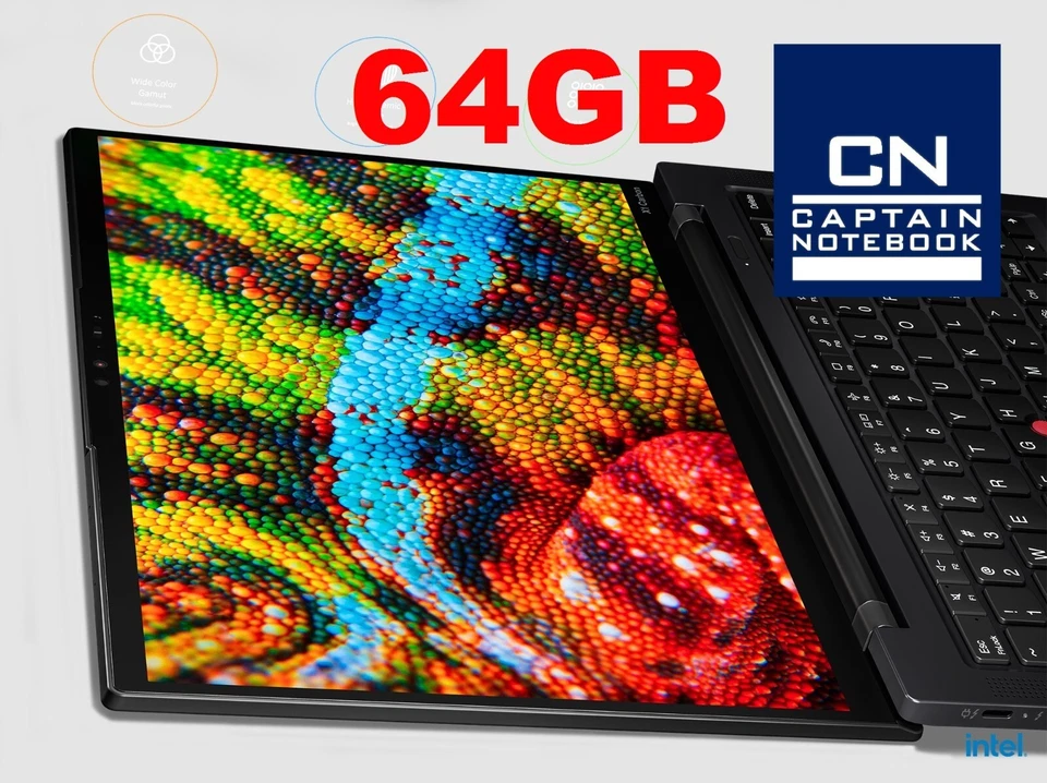 LENOVO THINKPAD X1 CARBON GEN11 64GB-RAM 5G LTE i7-1370P 256G 14" WUXGA 3J.GAR - Bild 1 von 4