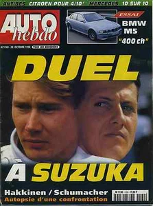 HEBDO AUTO Nr.1160 28.10.1998 BMW M5 206 WRC ANTIBES - Bild 1 von 1