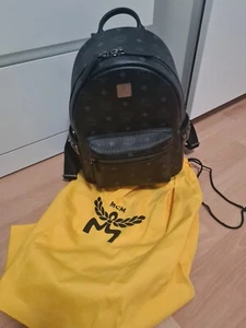 MCM Rucksack Stark Visetos schwarz small - Bild 1 von 10