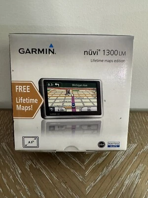 Garmin nüvi 1300LM 4.3-Inch Portable GPS Navi Lifetime Maps - TESTED - Image 1 of 4