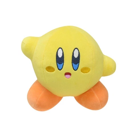 Yellow Kirby 5.5" Plush Stuffed Doll  - Kirby Adventure All Star Collection Cover