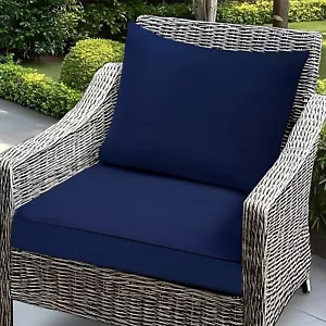 Fabuday Outdoor Chair Cushions Set - 24 x 24 Inch Waterproof & Fade Resistant... - Picture 1 of 7
