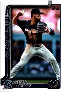 2025 Topps Series 1 - Otto Lopez Miami Marlins #172 - Picture 1 of 2