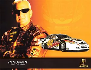 2007 NASCAR Hero Card, Dale Jarrett #44 UPS Racing Toyota Camry Waltrip Racing - Picture 1 of 2