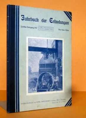 Technik Eisenbahn Luftfahrt Verkehr Elelektronik Jahrbuch der Erfindungen 1912 - Bild 1 von 4