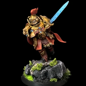 Warhammer 40K Adeptus Custodes Blade Champion Games Workshop prevendita dipinto - Foto 1 di 4