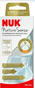 NUK Bottle Nature Sense Silicone Size 1 - Picture 1 of 6