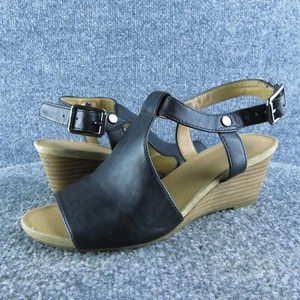 Franco Sarto Mujer Danika Gladiador Negro Sintético Talla 6M Poco Uso 2025 - Imagen 1 de 5
