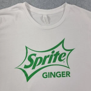 Camiseta Sprite Jengibre Retro Para Hombre Camiseta Manga Corta Mediana Blanco Verde Gráficos - Imagen 1 de 17