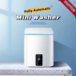 Fully Automatic Washing Machine Portable Socks Underwear Small Cleaning Machine - Picture 1 of 10