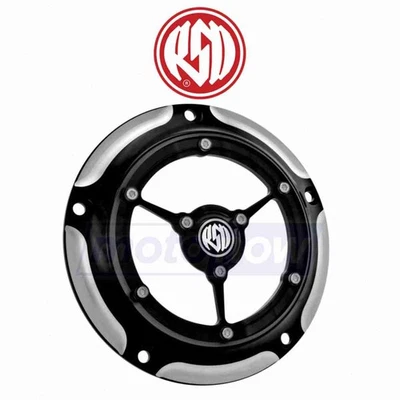 RSD Clarity Derby Cover for 2012-2017 Harley Davidson FLS Softail Slim - ew Foto 1 de 4