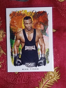 Mike Tyson 2025 Panini Combat Anthology Boxing Ring Royalty Insert #9 WBA IBF - Picture 1 of 1