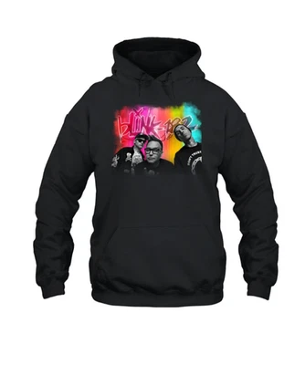 BLINK-182 BK Hoodie | Pop Punk Band Pullover | Rock Concert Merch - Image 1 of 2