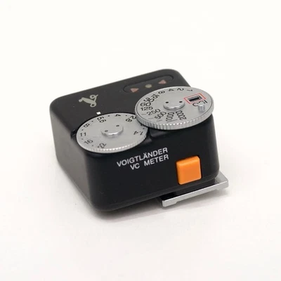 Medidor de exposición Voigtländer VC ISO 25-3200 compacto negro usado Foto 1 de 3