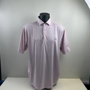 Camisa Polo Peter Millar Para Hombres Grande Golf Verano Comodidad Codorniz Hueca Club Logo - Imagen 1 de 12